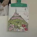 [몽쁘띠샤] 고양이 엽서 - 몽생미셸과 사바나캣 Mont Saint-Michel chat : 몽쁘띠샤