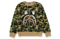 [베이프정품] 베이프 레이디스 우먼 에이비씨 카모 샤크... 맨투맨 LADIES BAPE ABC CAMO SHARK CREWNECK SWEATSHIRT : 재팬베이프스토어