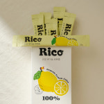 [보틀제공] 리꼬 Rico 100% 유기농 스페인산 레몬즙 2박스 28포 패키지 : 더블엔 Double.N