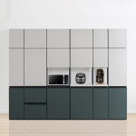 400미니멀 비스포크수납장 공간활용 주방상부장 인테리어 틈새장 : 요즘가구