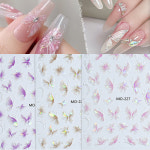 5D 블링베이지나비 네일스티커 젤네일아트재료 : 클래식네일