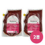 (무배) 고추명가 매운탕소스 2kg x 2봉 (냉장) : 콩타작 푸드마켓