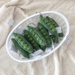 핸드메이드 토마토 귤 브로콜리 버섯 체리 만두 행운 네잎클로버 야채키링 27종 : 스테이828