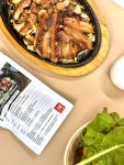 간장양념 통삼겹 숯불 갈비 750g (초벌 후 600g 내외) 3인분 석가래가든 로컬프리 : 로컬프리