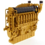 1:25 완제품 for CATERPILLAR G3616 A4 Gas Compression Engine Truck Pre-built Model 모델 엔진 : 글로벌-트레이드
