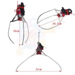 인형뽑기집게 부품 크레인 교체 뽑기방 헤드 발 게임 소형 : 유포리영