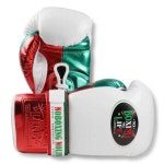 복싱 글러브 권투 장갑 무에타이 격투기 스포츠 훈련 멕시코 메탈릭 8oz : 디자인 샘