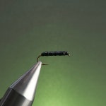 피콕 블랙 라바 #18 - 송어축제 얼음낚시 플라이훅 : 송어축제