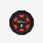 에코스포츠 프리미엄 12각 고무 덤벨 5kg, 2개 : FITECO