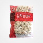 사조오양 엄선된 김치 손만두 2.8kg : 유푸드