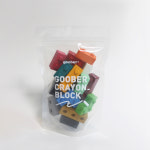 구버 구버크레용 블록 팩 18pcs(묻지 않는 유아 어린이집 선물 레고 색연필 크레파스) : goober