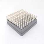 Shank3.0mm 펠트 밥 금속 거울 연마 양모 그라인딩 헤드 웨스트 독일 수입 양모 연마 포인트 100 개 : 엔코아물류