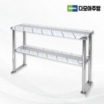 다모아주방 업소용 상부선반 2단 1200 스텐 상선반 : 다모아주방