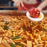 밀떡 방촌시장떡볶이 학교앞 옛날 밀떡볶이 : 행복한가정스토어