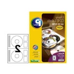 파샵 CD 광택라벨 일반 50매 CD 라벨프린터 출력 용지 스티커 : 공공마트