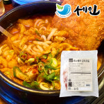 김치우동 밀키트 캠핑요리 420g : 주식회사 세인