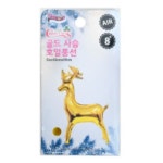 크리스마스 루돌프 사슴 호일 풍선 인형 파티 꾸미기 입체 장식 : 꼭대기몰