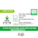 (25년 유기농햇밀) 앉은뱅이 토종 우리밀 세척 통밀가루 고성곡간,고성곳간 : 고성곡간