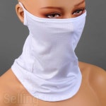 셀링프리 메쉬 스카프 화이트 아이스스카프 쿨목토시 냉스카프 : 셀링프리스토어