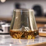 마운틴 양주 위스키 내열 유리 온더락 글라스 잔 컵 275ml : 제이컴 컴퍼니