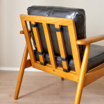 j0082 Bobo 1인 소파 1인용소파 1인쇼파 카페의자 인조가죽쿠션 : 모어 가구