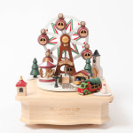 [우더풀라이프] Round & Round Music Box Christmas Market-1061003 : 하지디자인스튜디오 스토어