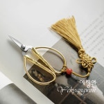 [다도 다구 소품] 예향원 다도용 펜던트 장식 레트로 커팅 차 가위 E-10307 : 예향원