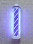 LED 특이한 미용실 이발소 바버샵 조명 램프 원통형 : 브리몰양