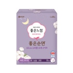 좋은느낌 좋은순면 수퍼롱 20 x 3 코스트코 오버나이트 생리대 : 바이피그
