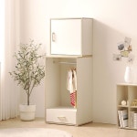 키작은 옷장 낮은 틈새 옷장 600 오픈형 : 비야네상점