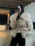 리얼 폭스 수입 허리 스트링 고급짐 고퀄 패딩 : 르오쥬