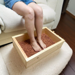 황토 밟기 볼 발마사지 흙 길 맨발 걷기 집에서 황토 밟기 : 니마트