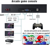 【28890 게임 in 1 】 아케이드 게임 콘솔 판도라 박스 HDMI VGA USB 출력 레트로 게임 머신 1280X720 HD 디스플레이 더블 조이스틱... 