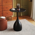 원형사이드테이블 쇼파 협탁 티테이블 간이 탁자 침실 북유럽 : 황금알거위 2