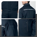 헤르지오 JHZ-J1910 JHZJ1910 솜패딩점퍼 겨울작업복 공장 현장 단체복 근무복 : 로드세이프티