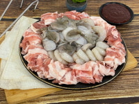 쭈삼새 폭탄 새우 삼겹살 주꾸미 쭈꾸미 쭈삼 : 자연애수산