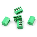 KF301 2P 3P 4P 스트레이트 스크류 PCB 터미널 블록 커넥터 블루 그린 5 0mm : 분당플렉스3