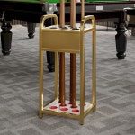 당구장 큐대 거치대 큐홀더 당구채 큐꽂이 캐비닛 디스플레이 : 마이디노라이프