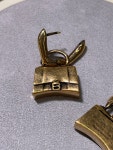 발렌시아가 아워글라스 백 앤틱 골드 드롭 이어링 700365 TZ12G 0604 : 유로몰24