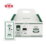 밥엔김 김아저씨1호 무조미 곱창김 12봉 김선물세트 : 광천김공장 밥엔김