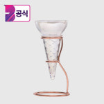 GLASSWARE - ICECREAM GLASS with Stand 플레이버 블라스터 아이스크림 모양 유리잔 (150ml, 2개입) : 플레이버 블라스터 코리아