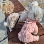 나나 따뜻한 애견 강아지 올인원 패딩 : 코코도도