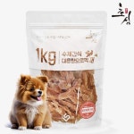 [유통임박 26.08.05] 초심 강아지 대용량간식 치킨 닭갈비, 1kg, 1개 : 청춘개밥