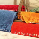 리빙유진 스포츠타올 헬스 등산 필라테스 운동 순면 수건 90g : 리빙유진