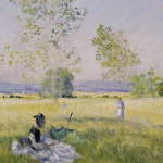 명화 케이스 2346 Claude Monet- Summer 클로드 모네 - 여름 아이폰XS하드 : Bergamot