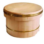 샤리워머 초밥통 식힘통 식기 보온 오마카세 초밥 스시 용기 A타입-내경 30X19CM : 바론에이전시