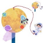 GS 어린이집만들기 우주수업 우주놀이 4인용 : 포도송송이