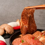 설악푸드 국내산 한돈 유성 왕구이 돼지갈비 양념육1.5kg 캠핑 명절 선물용 : -설악푸드-