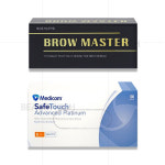 브로우마스터 수지 니들(코일수지 5R)+메디컴 라텍스장갑(S 화이트) 반영구재료 : 뷰티하이마켓