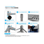 대경 분리수거함 이동형 다용도 세탁물 수거 이동식카트 병원 분리수거함 : 쇼핑와우